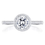 Tacori "Coastal Crescent" Engagement Ring
