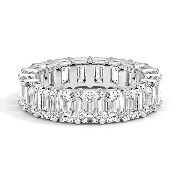 Lab Grown Platinum Diamond Eternity Band