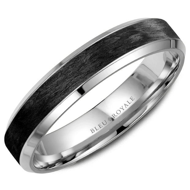 Bleu Royale "Distinct" Men's Wedding Band