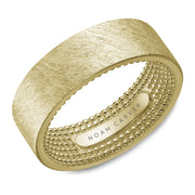 Noam Carver Men's "Bridal" Wedding Band