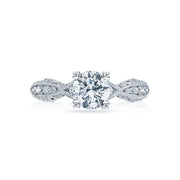 Tacori "Classic Crescent" Engagement Ring