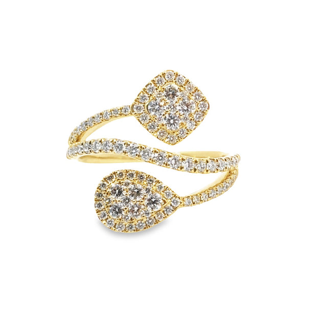 Yellow Gold Diamond Fashion Ring