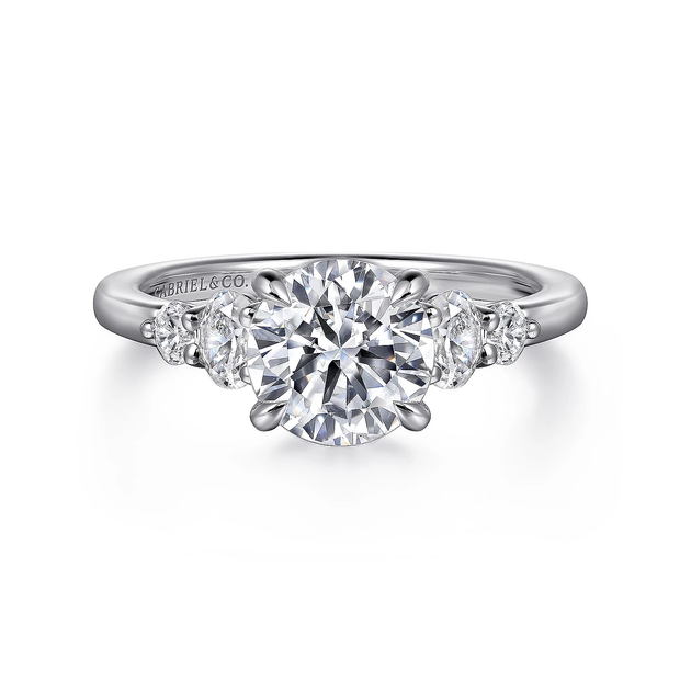 GABRIEL & CO "Classic" Engagement Ring