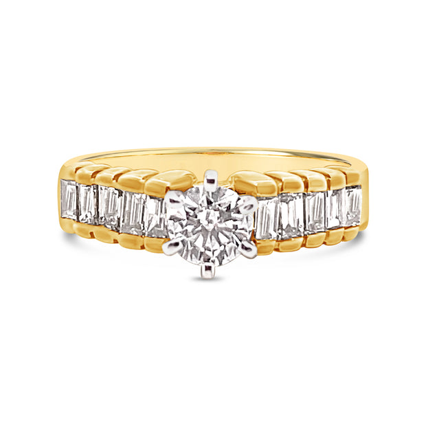 Forevermark Yellow Gold Diamond Engagement Ring