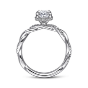 GABRIEL & CO "Contemporary" Engagement Ring