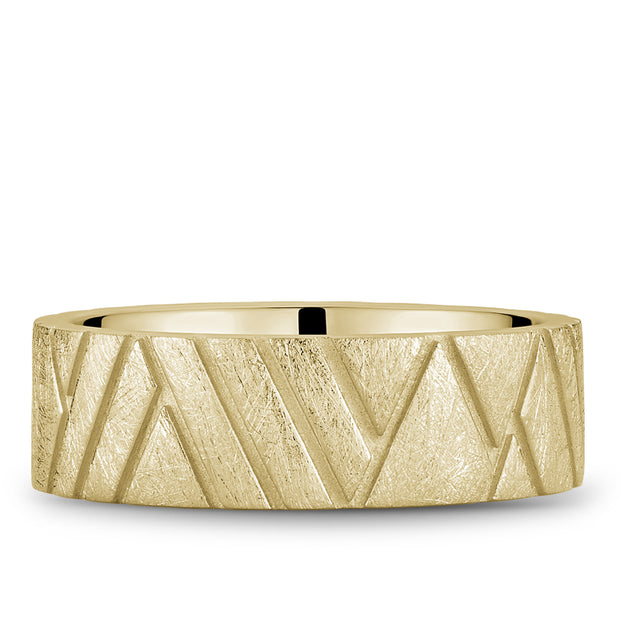 Noam Carver Men's "Bridal" Wedding Band